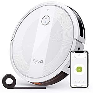 キーボル E20 ロボット掃除機 2500Pa 強力吸引 超薄 畳 静音 自動充電 Alexa WiFi 落下防止 衝突防止 150分間連続稼働 タイマー