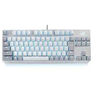 ASUS ゲーミングキーボード ROG Strix Scope NX TKL Moonlight White 