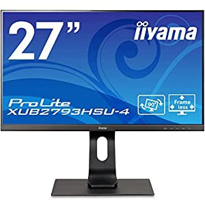 iiyama モニター ディスプレイ 27インチ フルHD IPS方式 高さ調整 DisplayPort HDMI D-Sub 全ケーブル付 3年保証 国内サポート X