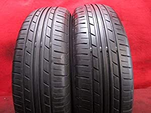 サマータイヤ 【中古】 タイヤ 2本 165/80R13 ヨコハマ エコス ブルーアース ECOS BLUEARTH ES 31 2017年 溝アリ 10158T 13イン
