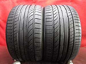 サマータイヤ 【中古】 タイヤ 2本 295/25ZR20 コンチネンタル Conti sport contact 5P 295/25R20 未使用品 イボ付き極上 11833T