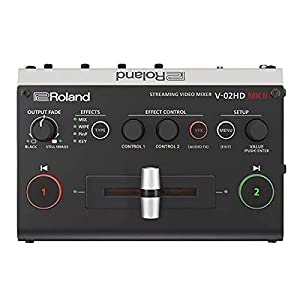 Roland V-02HD MKII ストリーミングビデオミキサー ライブ配信