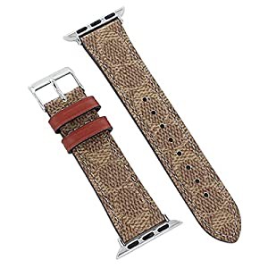 [コーチ]COACH アップルウォッチ バンド ベルト 交換バンド Apple Watch strap 38mm 40mm 対応 14700060 ブラウン レザーベルト