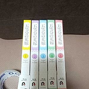 人気 五等分の花嫁 Blu-ray 1期 全5巻 帯付き 初回