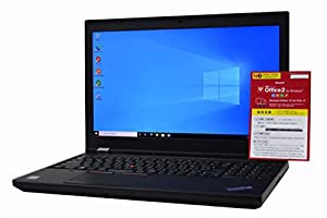ノートパソコン 【Office搭載】 NVMe SSD 1TB (新 品 換 装) 2017年製 Lenovo ThinkPad P51 第7世代 i7 7820HQ FullHD (1920×10のサムネイル