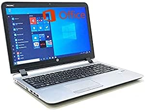 HP ProBook 470 G3 /MS Office 2019/第6世代Core i5-6200U(2.3GHz)／8GBメモリ／SSD 256GB／Ｗebカメラ／WiFi&amp;Bluetooth／DVDマ