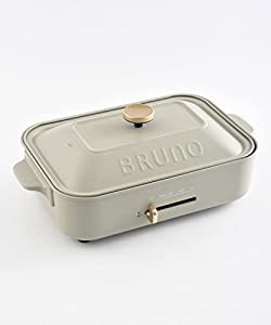 BRUNO コンパクトホットプレート グレー系その他 サイズなし BOE021-GGY(中古品)