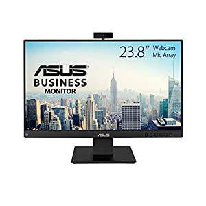 ASUS ビジネスモニター BE24EQK 23.8インチ/IPS/フルHD 1920x1080/カメラ搭載/アレイマイク内蔵/フレームレス/HDMIDPVGA/ブル