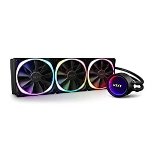 NZXT KRAKEN Xシリーズ 【X73 RGB】 RL-KRX73-R1 水冷CPUクーラー 12センチファンを3機搭載【120mmファン3基搭載】(中古品)