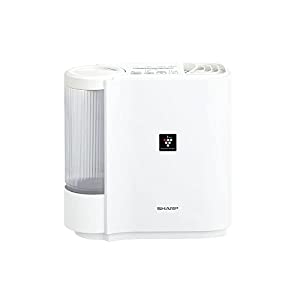 シャープ 加湿器 気化式 DCモーター パーソナルタイプ プラズマクラスター 7000 ホワイト HV-P30-W(中古品)