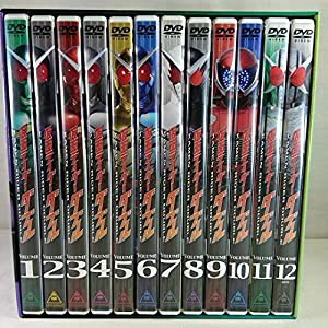 特典全付 カード付 DVD 仮面ライダーW (ダブル) 初回版 全12巻セット(中古品)