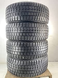 225/55R17 ダンロップ製　スタッドレスタイヤ　ホイール付　ナット付 : ダンロップ(DUNLOP) スタッドレスタイヤ 4本セット 225