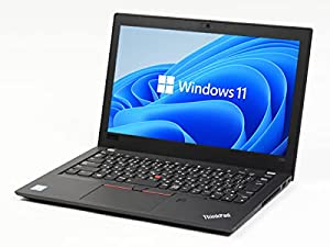 Ｗebカメラ内蔵【最新Win 11搭載】レノボThinkPad X280 ★第8世代Core i5 1.6GHz／８GBメモリ／SSD256GB／12インチFHD／WiFi／Bl