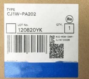 適用するOMRON(オムロン) 電源ユニット AC100-240V 出力DC5V 2.8A CJ1W-PA202（修理交換用 ）(中古品)
