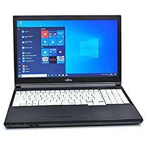 【Win 10搭載】富士通LIFEBOOK A576 ★第6世代Core i5 2.3GHz／8GBメモリ／SSD 128GB／15.6インチ／Office／中古パソコン (SSD 1