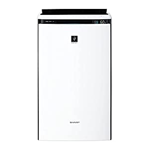 シャープ 加湿 空気清浄機 プラズマクラスター NEXT(50000) COCORO AIR搭載 16畳 / 空気清浄 31畳 ホワイト KI-PX70-W(中古品)