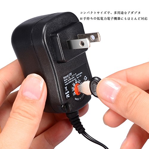 Punasi チャージャー 3v 12v 電圧調整 変換プラグ ユニバーサル Ac充電器 Acアダプター Dcアダプター メデラ パンプ スピーカー Ledライの通販はau Pay マーケット Cente