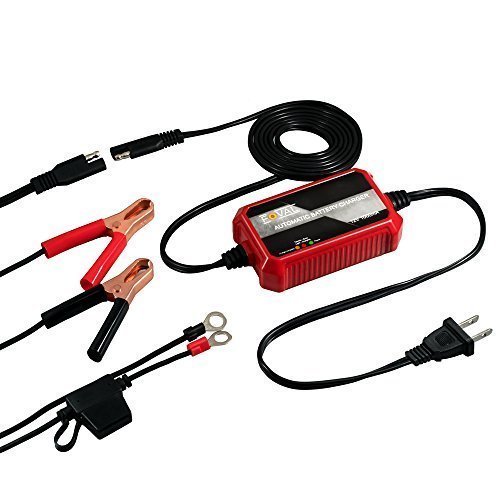 Foval 自動式バイクバッテリー充電器 電池充電器 バッテリー充電器 バイク 自動車汎用 12v 1a コンパクト 軽量 操作簡単の通販はau Pay マーケット Cente