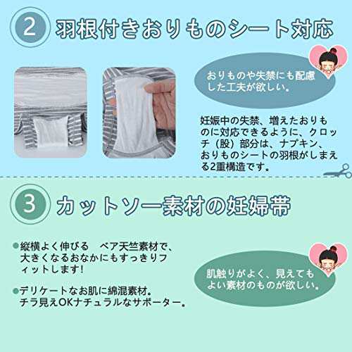 Cente Nlicto ナリクト 妊婦帯 腹帯 妊婦帯パンツ マタニティガードル 産前ガードルタイプ パンツスタイプ 妊娠初期 天竺綿 おなかのの通販はau Pay マーケット Cente