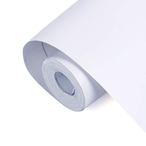 壁紙シール 白 リメイク シート はがせるシール 家具 壁 キッチン 浴室 テーブル リフォーム 防汚 防カビ のり付き 45cm 10m 壁紙 ホワイの通販はau Pay マーケット Cente