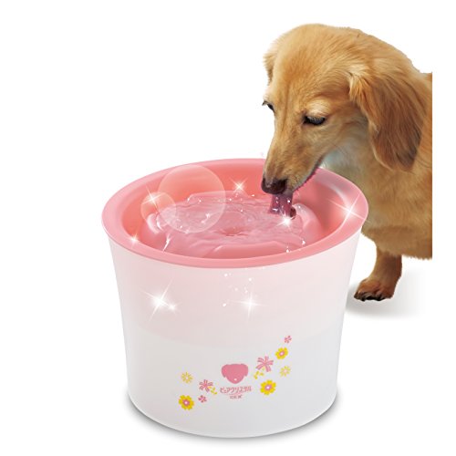 ジェックス ピュアクリスタル 小型犬用 ガーリーピンク フィルター式 循環式 給水器 の通販はau Pay マーケット オリエントショップ