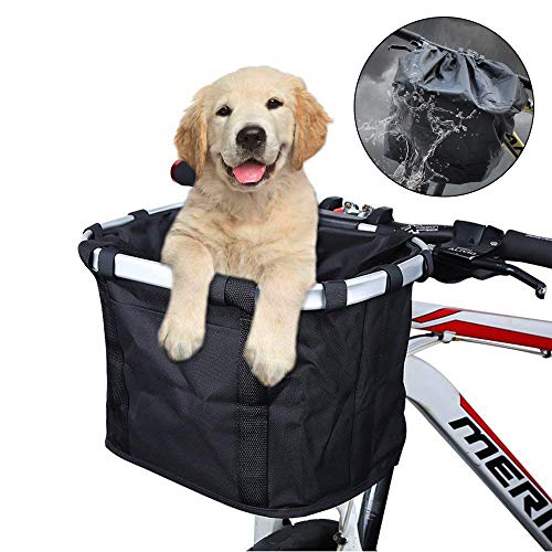 Anzome 自転車かご 自転車カゴ 自転車バスケット かごカバー付き 折り畳み式 脱着簡単 巾着式 大容量 耐水性 ペット用 犬用 お買物用 折の通販はau Pay マーケット オリエントショップ