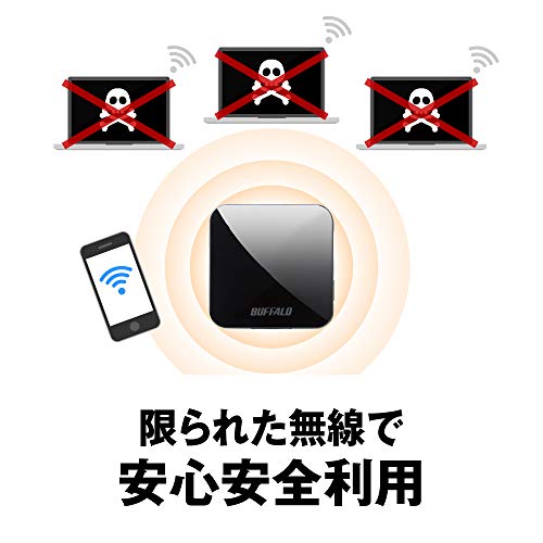 Buffalo 無線lan親機 11ac N A G B 433 150mbps トラベルルーター ブラック Wmr 433w2 Bkの通販はau Pay マーケット オリエントショップ