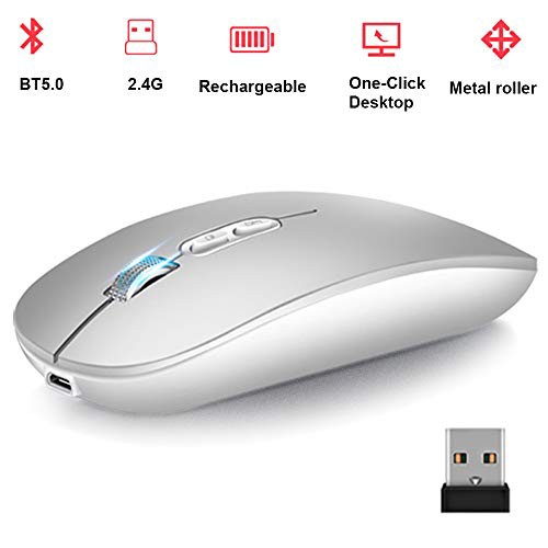 Bluetoothマウス ワイヤレスマウス 小型 無線マウス 2 4ghz 超薄型 静音 5ボタン 3dpiモード 高精度 持ち運び便利 Usb充電式 Usbレシーの通販はau Pay マーケット オリエントショップ