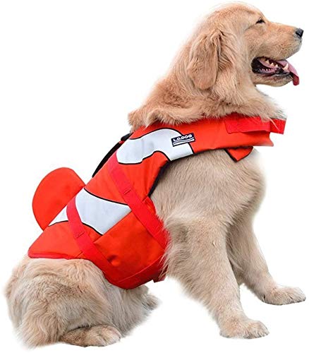 Sild 犬 ライフジャケット 人魚 小型犬 中型犬 安全な泳ぎを補助 救命胴衣 ペットジャケット 犬用ライフジャケット 水泳の練習用品 犬 の通販はau Pay マーケット オリエントショップ