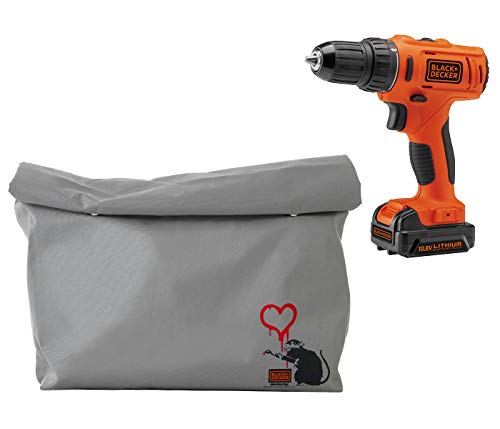 Banksy特別仕様パッケージ ブラックアンドデッカー 充電式 10 8v 電動ドライバー コードレス ドリルドライバー d12の通販はau Pay マーケット オリエントショップ