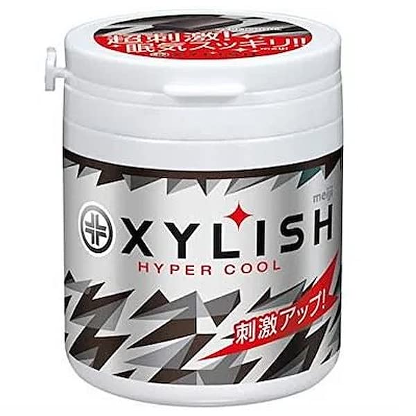 明治 キシリッシュガム ハイパークールボトル 94g*4個入*(2ケース)の通販は