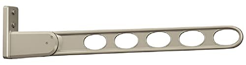 川口技研 窓壁用物干し ホスクリーン HKL-85-LB ライトブロンズ 1本
