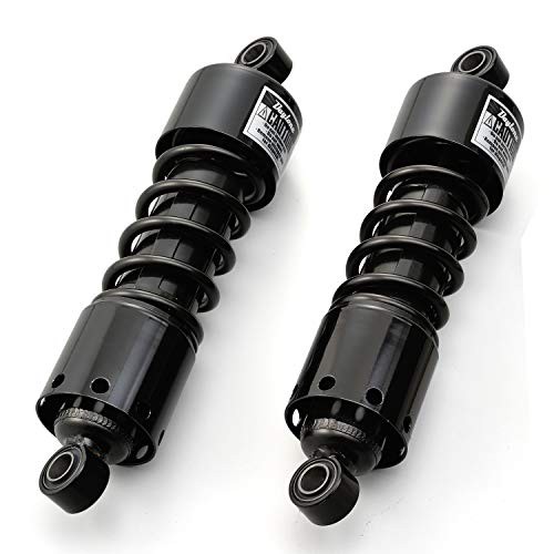 デイトナ(Daytona) バイク用 リアサスペンション レブル250/500(17-23) SR400/500(78-20)専用 ローダウンリアショック 280mm ブラック 94757 サスペンション