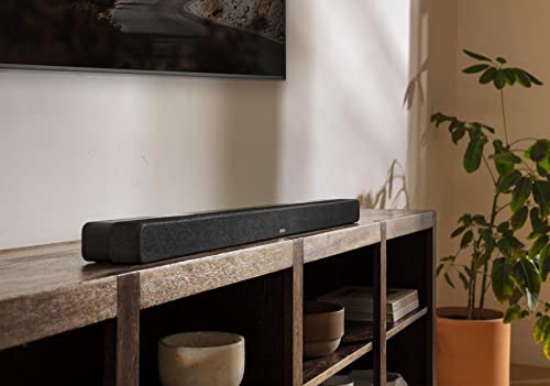 デノン(Denon) サウンドバー Dolby Atmosイネーブルドスピーカー内蔵 ワイヤレスサブウーハー付き 3.1.2ch DHT-S517K ブラック HDMI