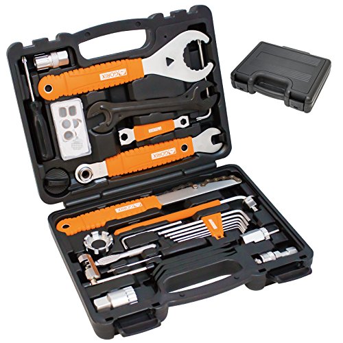 GORIX(ゴリックス) 自転車専用工具セット [シマノ対応] 自転車工具セット 自転車 ロードバイク メンテナンス パーツ交換 プロ向き TBXシリーズ (20点セット (TBX1) )