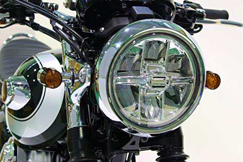 ポッシュ(POSH) バイク用品 ウインカーキット 71タイプウインカーキット W800(2020年モデル対応) メッキボディ/オレンジレンズ 043191-53