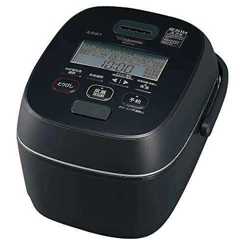 象印 炊飯器 圧力IH炊飯ジャー（5.5合炊き） 濃墨 ZOJIRUSHI 炎舞炊き NW-PT10-BZの通販は