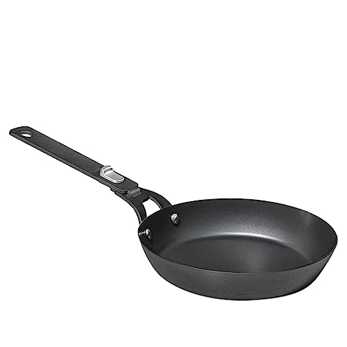OXO アウトドア カーボンスチール 8インチ フライパン スキレット IH式 オーブン対応 ブラック