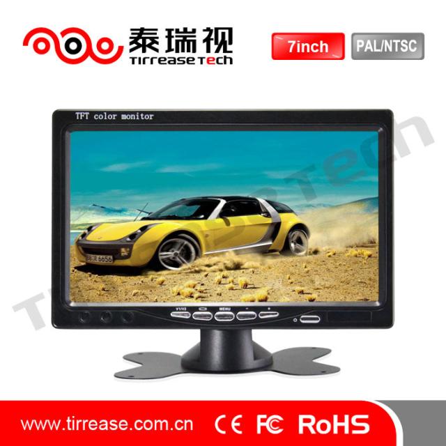 7インチTFT液晶有線車モニターHDディスプレイ有線逆カメラ駐車システム表示画面車のバックモニター用の通販は 4,911円