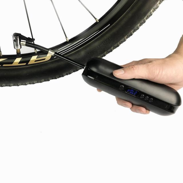 150psiバイク電動インフレータ自転車サイクル空気圧ポンプ充電式コードレスタイヤポンプ_5
