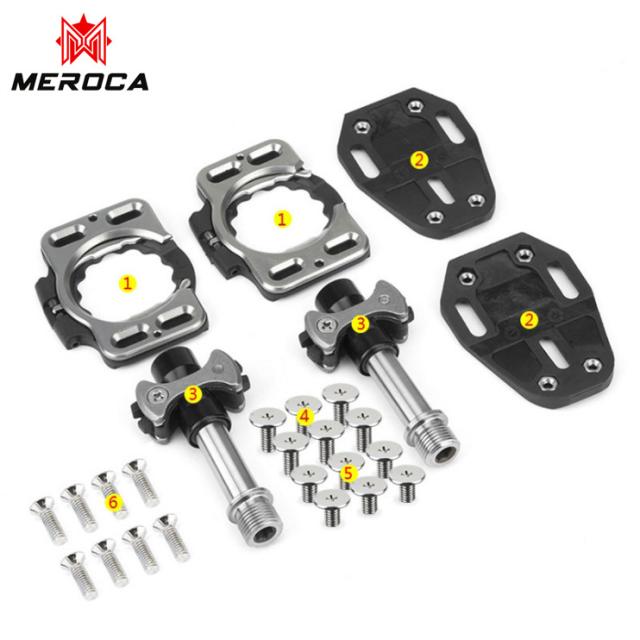 チタン合金ロックペダル自転車リアフットレストペダルフットペグサンペイリンロック付きロックペダル チタン合金ロックペダル自転車リアフットレストペダルフットペグサン