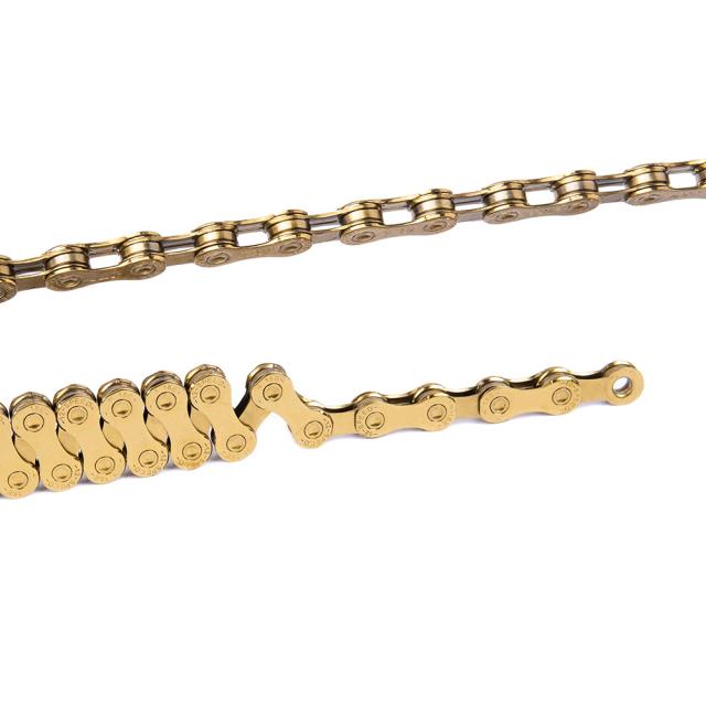 ZTTO MTB 12 Speed Chain Gold 12s Eagle Golden 12speed Chain with Magic Link 126Lリンク自転車自転車用_6