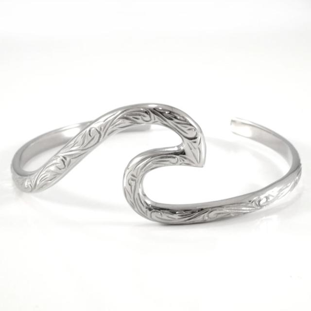 別発送】プリンセススクロールペアバングル ハワイアン