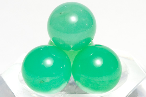 【天然石 丸ビーズ】クリソプレーズ (最高級) 8mm [1粒売り(バラ売り)] パワーストーン