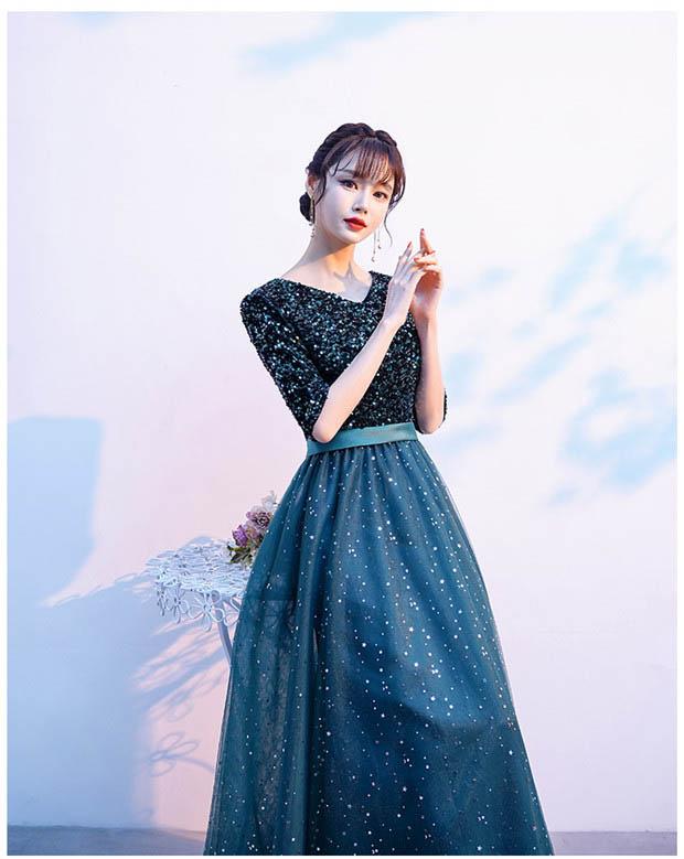 レビュー投稿で+5%還元】パーティードレス ロングドレス エレガント