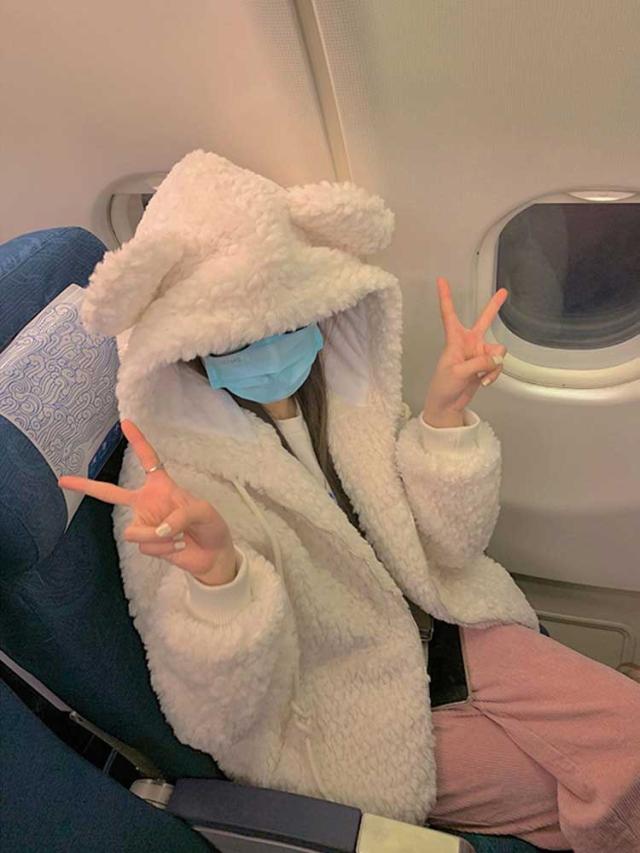 レビュー投稿で+5%還元】パーカー ふわふわ もこもこ パーカー