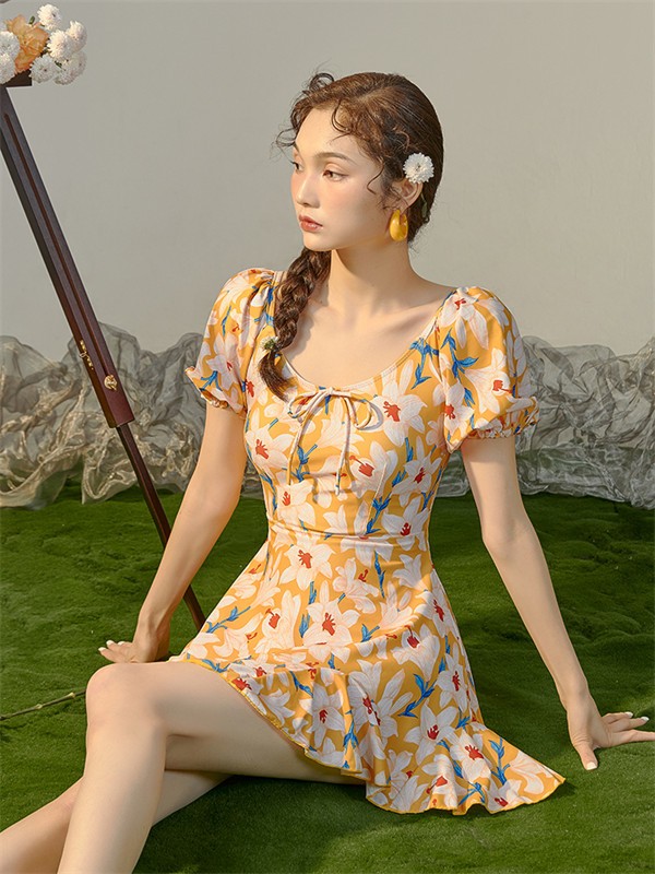 ワンピース水着 セクシー レディース 水着 半袖 体型カバー 可愛い 痩せ見え リゾート 温泉 ビーチ プール 海 水泳 オトナ女子 かわいい おしゃれ 20代 30代 40代 df017c6c6x6 ワンピース水着 セクシー レディース 水着 半袖 体型カバー 可愛い