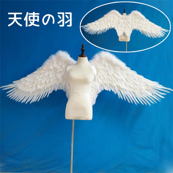 【レビュー投稿で+5%還元】天使の羽 コスプレ道具 羽 翼 wing ウイング ホワイト 妖精 悪魔 ステージ道具 イベント 文化祭 ファッションショー パーティーグッズ 撮影 cosplay用 コスプレ COSPLAY コスチューム ハロウィン クリスマス ef066d4d4l9