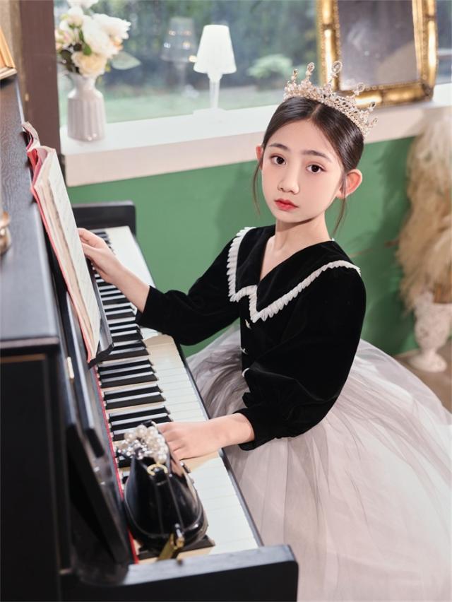 ピアノ発表会 ドレス 子供 女の子 発表会 ドレス 子ども ワンピース