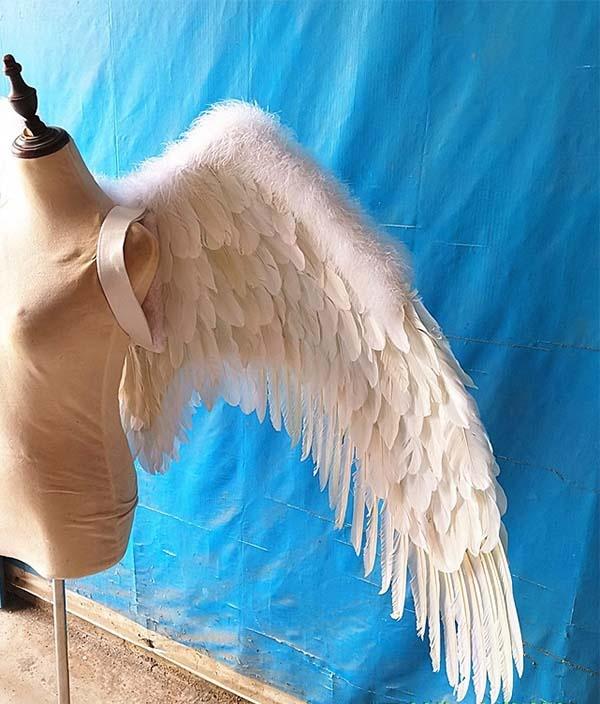 【レビュー投稿で+5%還元】天使の羽 悪魔の羽 コスプレ道具羽 翼 wing フェザー ウイング 黒 120*100cm エンジェル 天使みたい 堕天使 妖精 悪魔 仮装 衣装 ファッションショー パーティーグッズ 撮影  イベント 文化祭 cosplay用 COSPLAY ハロウィン クリスマス レビュー投稿で+5%還元】天使の羽 悪魔の羽 コスプレ道具羽 翼 wing
